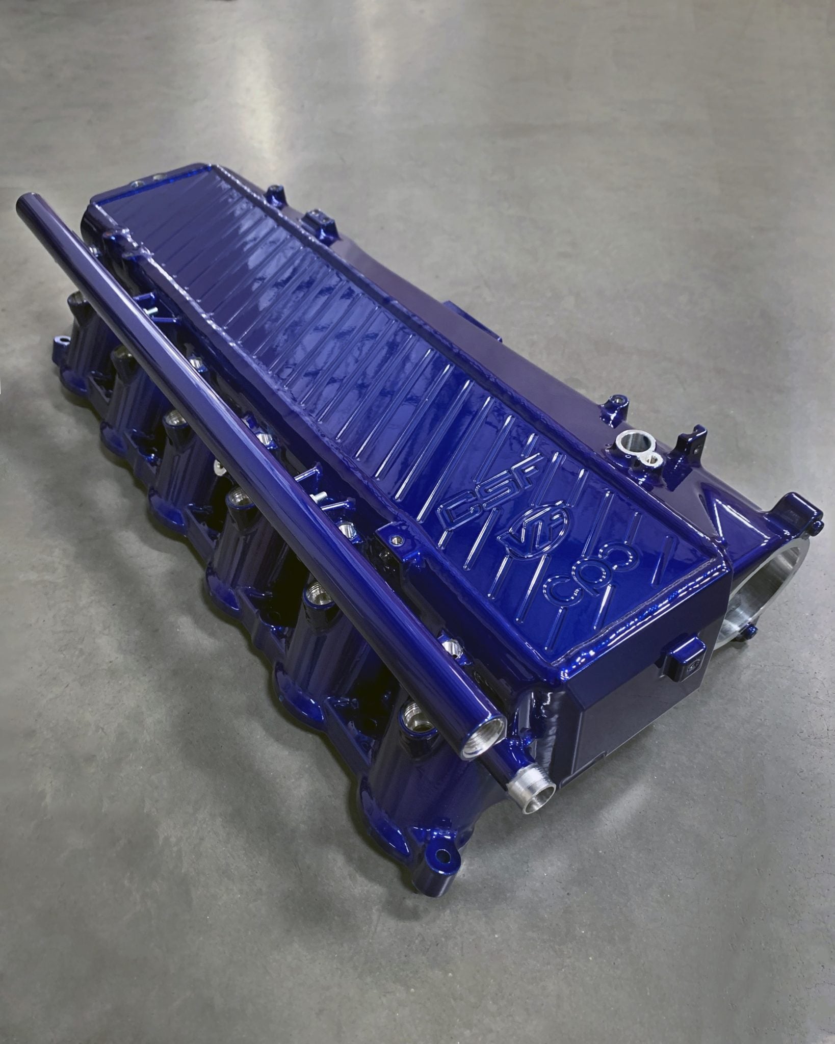 CSF A90 Supra Intake Manifold Intercooler - Custom One Stage Finish