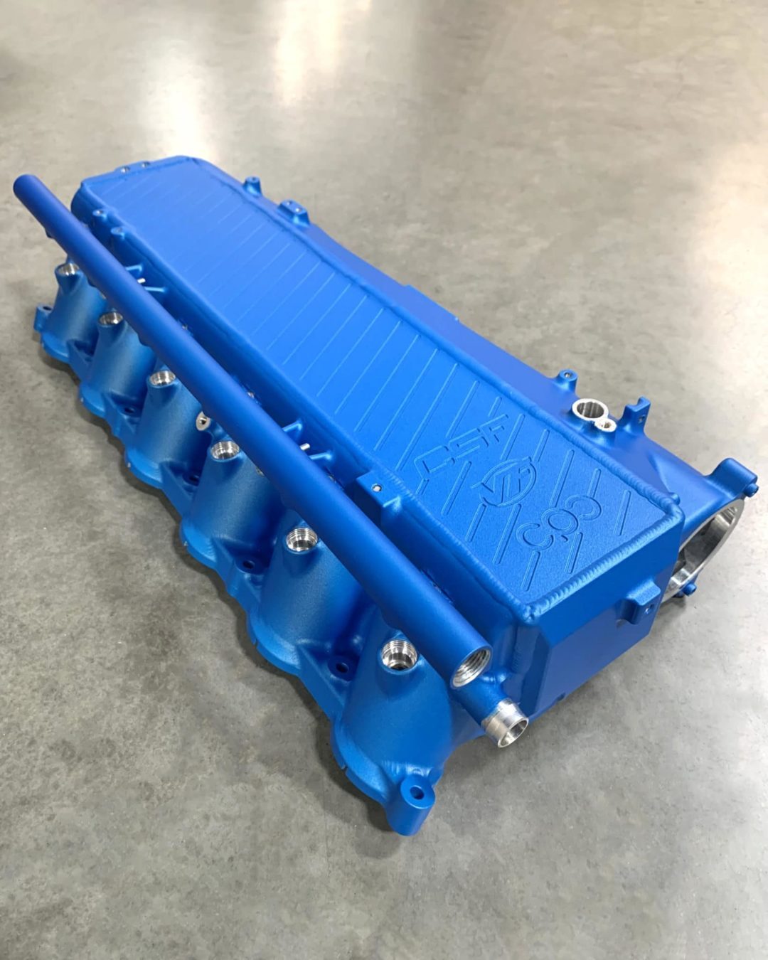 CSF A90 Supra Intake Manifold Intercooler - Custom One Stage Finish