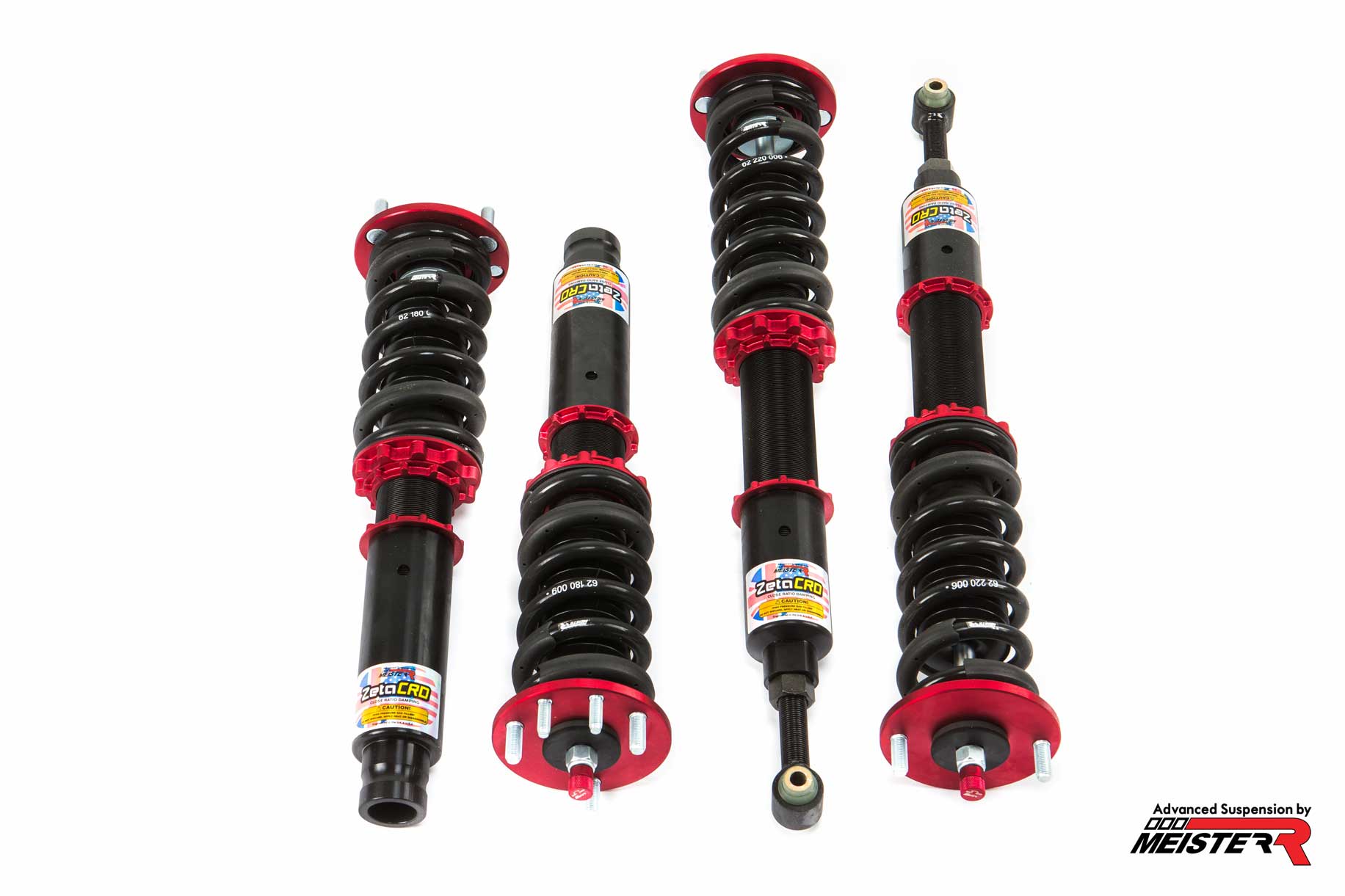 MeisterR ZetaCRD Coilovers - Honda Accord CL7/CL9 (2004-07)