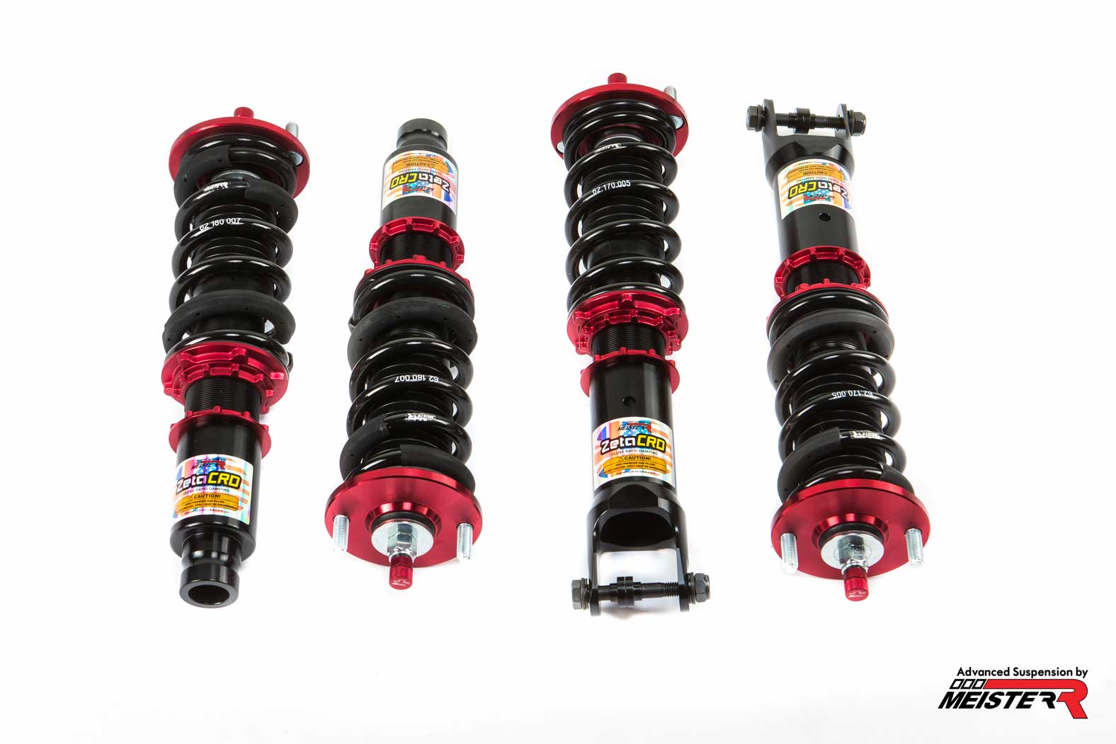 MeisterR ClubRace GT1 Coilovers - Honda CRX (EF-EE) 88-91
