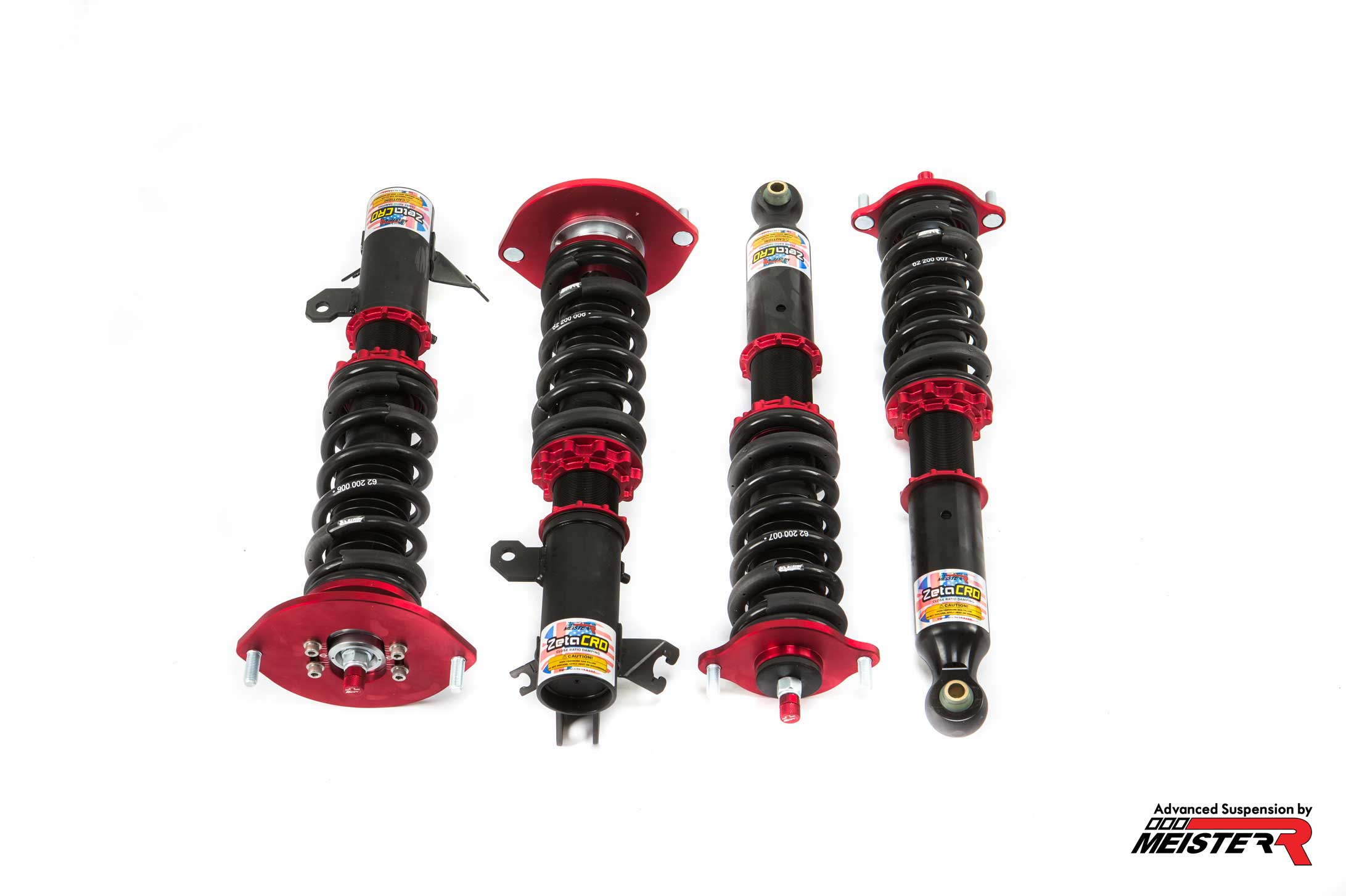 MeisterR ZetaCRD Coilovers - Mitsubishi EVO I-III CE9A