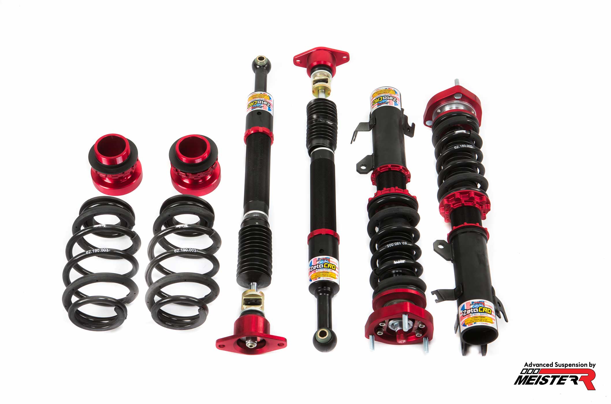 MeisterR GT1 Coilovers - Ford Fiesta MK7 ST180 (2013–2017)