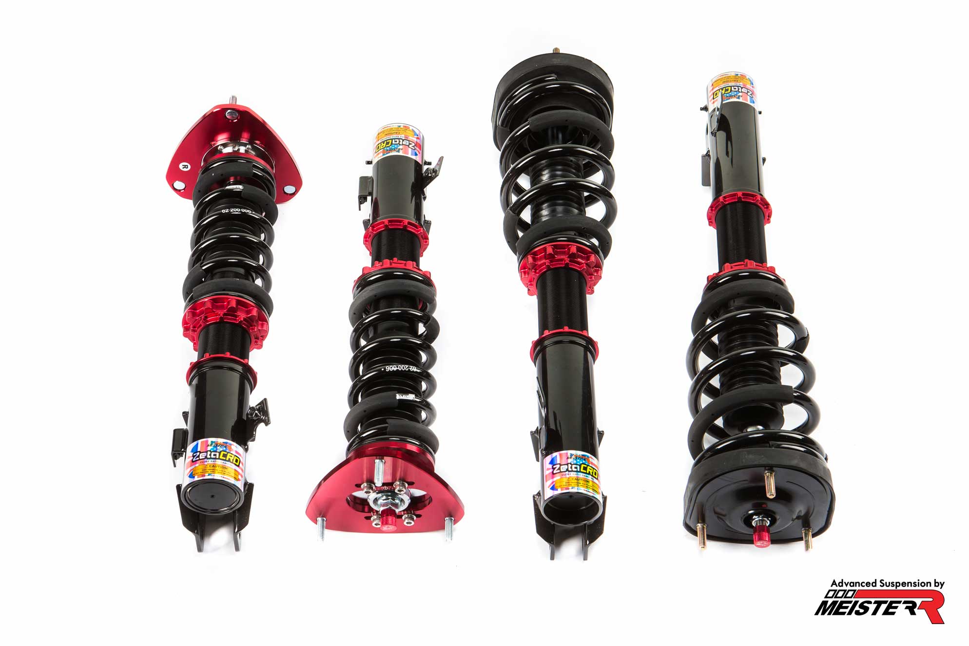 MeisterR ZetaCRD Coilovers - Subaru Impreza WRX:GD-PCD 5X114.3 01-07
