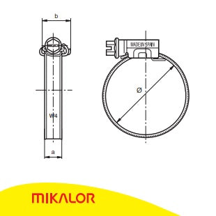 Mikalor ASFA-S W4 Clamp
