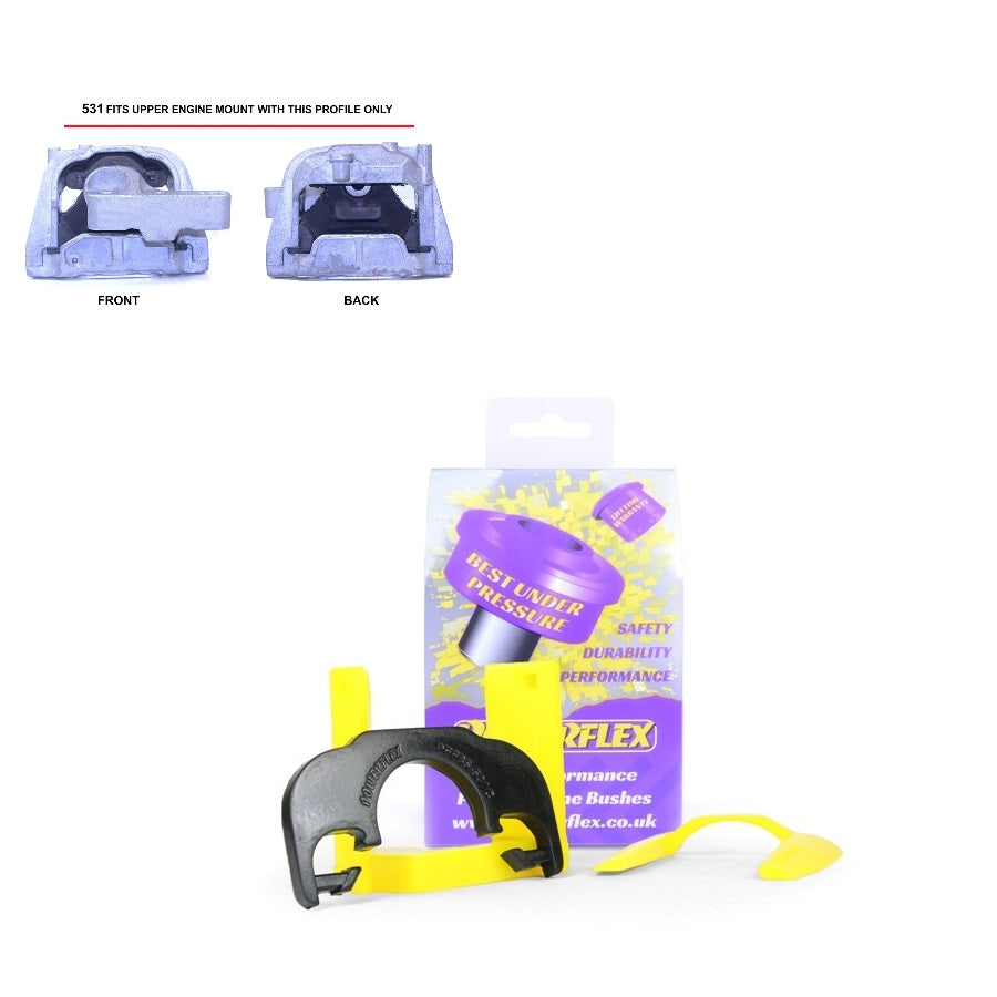 Powerflex Upper Engine Mount Bush Insert - Audi TTS Quattro 8J