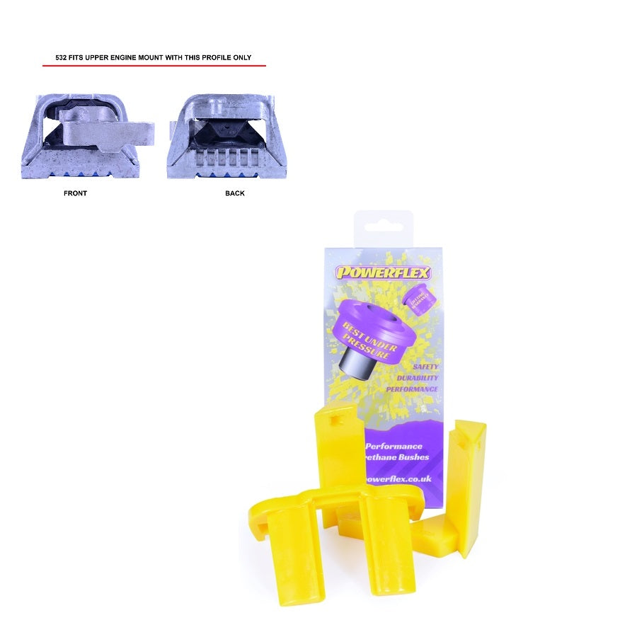 Powerflex Upper Engine Mount Bush Insert - Audi TTS Quattro 8J