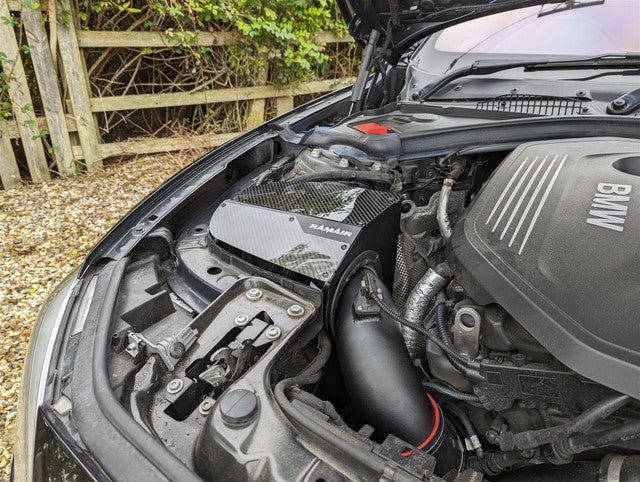 PRORAM Pleated Induction Kit (Carbon) - BMW M240i F22