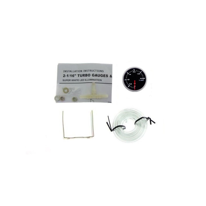 Rival Boost/Turbo Pressure 52mm Mechanical Analogue Gauge