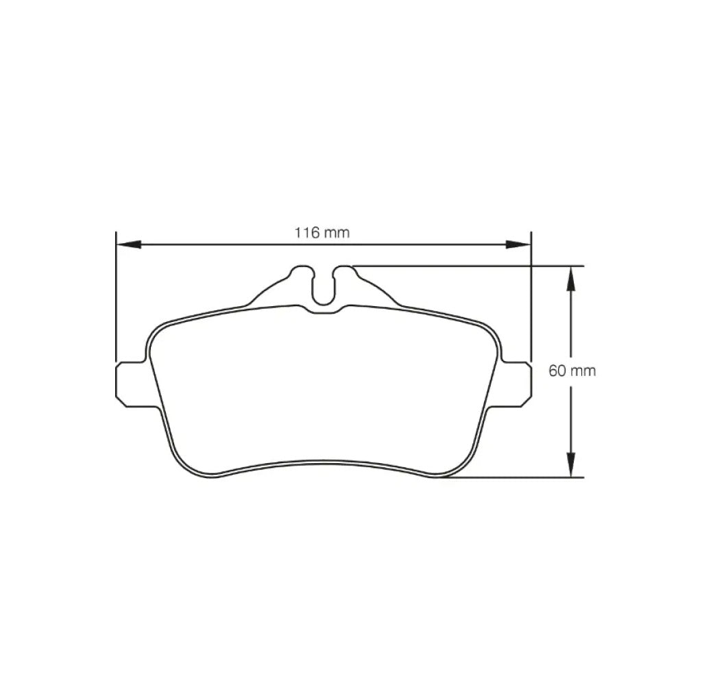 Pagid Racing RSL29 Brake Pads (REAR) - Mercedes A Class A45 AMG W176