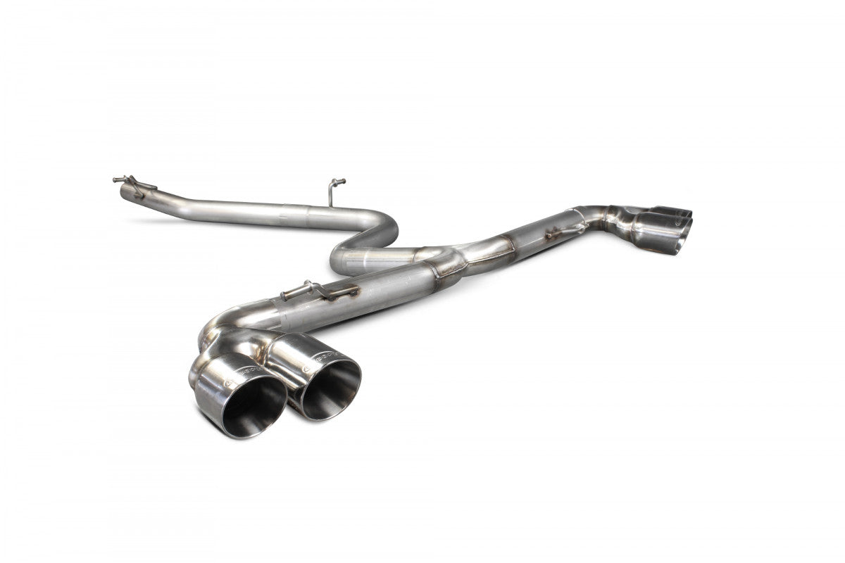 Scorpion Exhausts Cat-Back Quad - Audi TT MK2 2.0 TDI Quattro 2009-2014