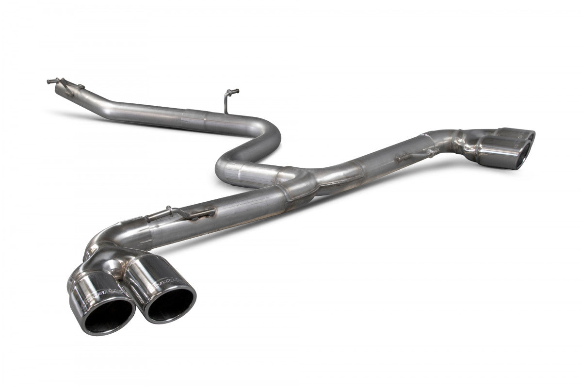 Scorpion Exhausts Cat-Back Quad - Audi TT MK2 2.0 TDI Quattro 2009-2014