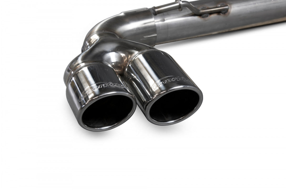 Scorpion Exhausts Cat-Back Quad - Audi TT MK2 2.0 TDI Quattro 2009-2014
