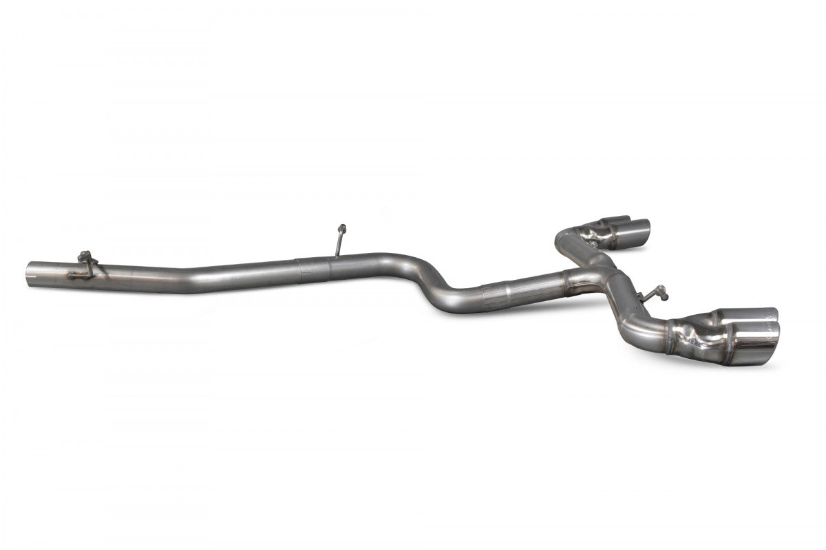 Scorpion Exhausts Cat-Back Quad - Audi TT MK2 2.0 TDI Quattro 2009-2014
