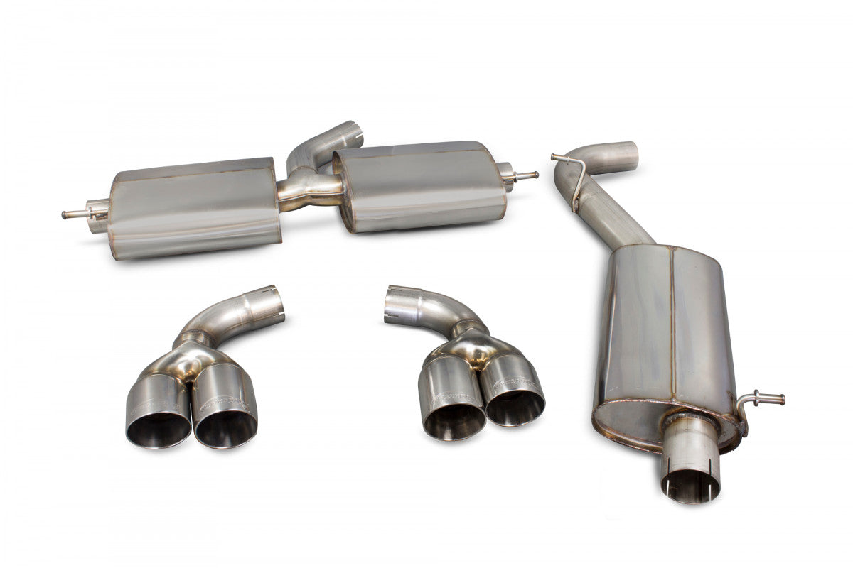 Scorpion Exhausts Cat-Back - Audi TT MK2 3.2 V6 2006-2014