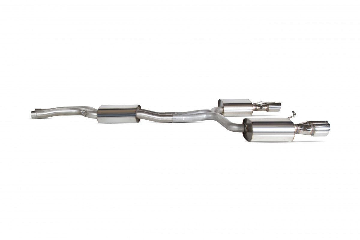 Scorpion Exhausts Half System - Audi S4 3.0 TSFI V6 Quattro Saloon Incl. Sedan & Avant B8 / B8.5 09-16 2009-2016
