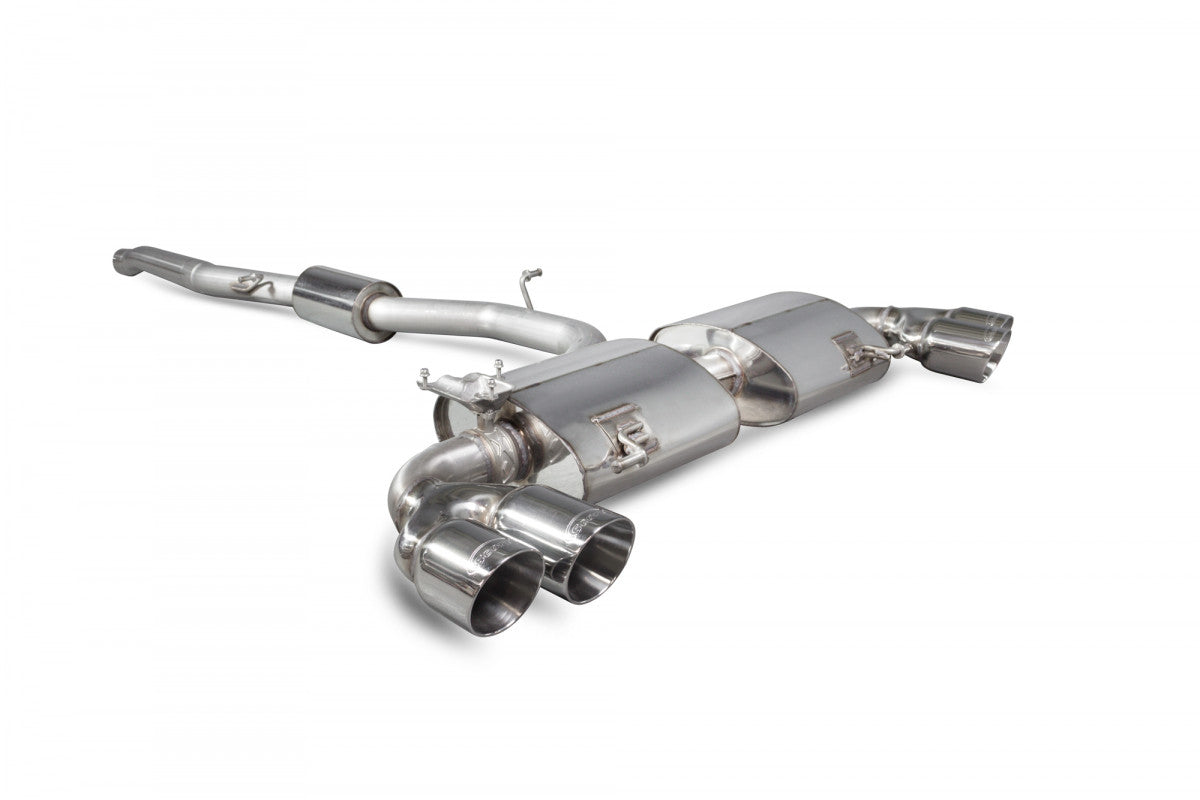 Scorpion Exhausts Cat-Back - Audi S1 2.0 TFSi Quattro Non GPF Model 2014-2018