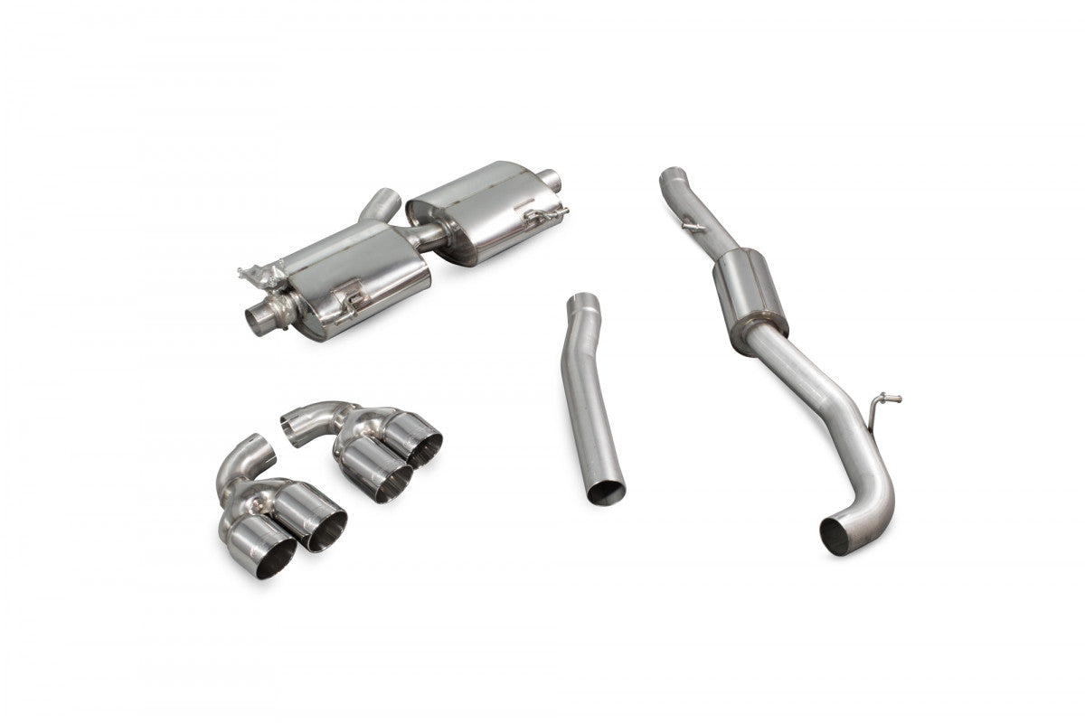 Scorpion Exhausts Cat-Back - Audi S1 2.0 TFSi Quattro Non GPF Model 2014-2018