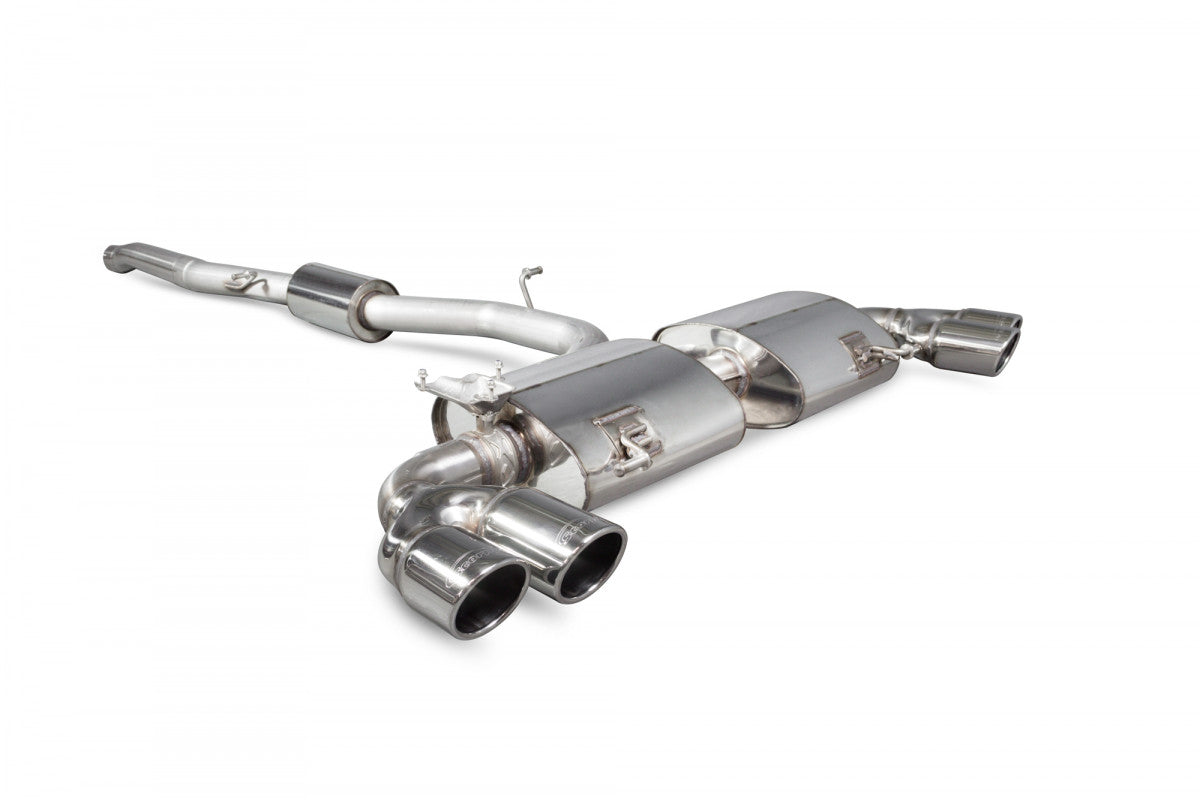 Scorpion Exhausts Cat-Back - Audi S1 2.0 TFSi Quattro Non GPF Model 2014-2018