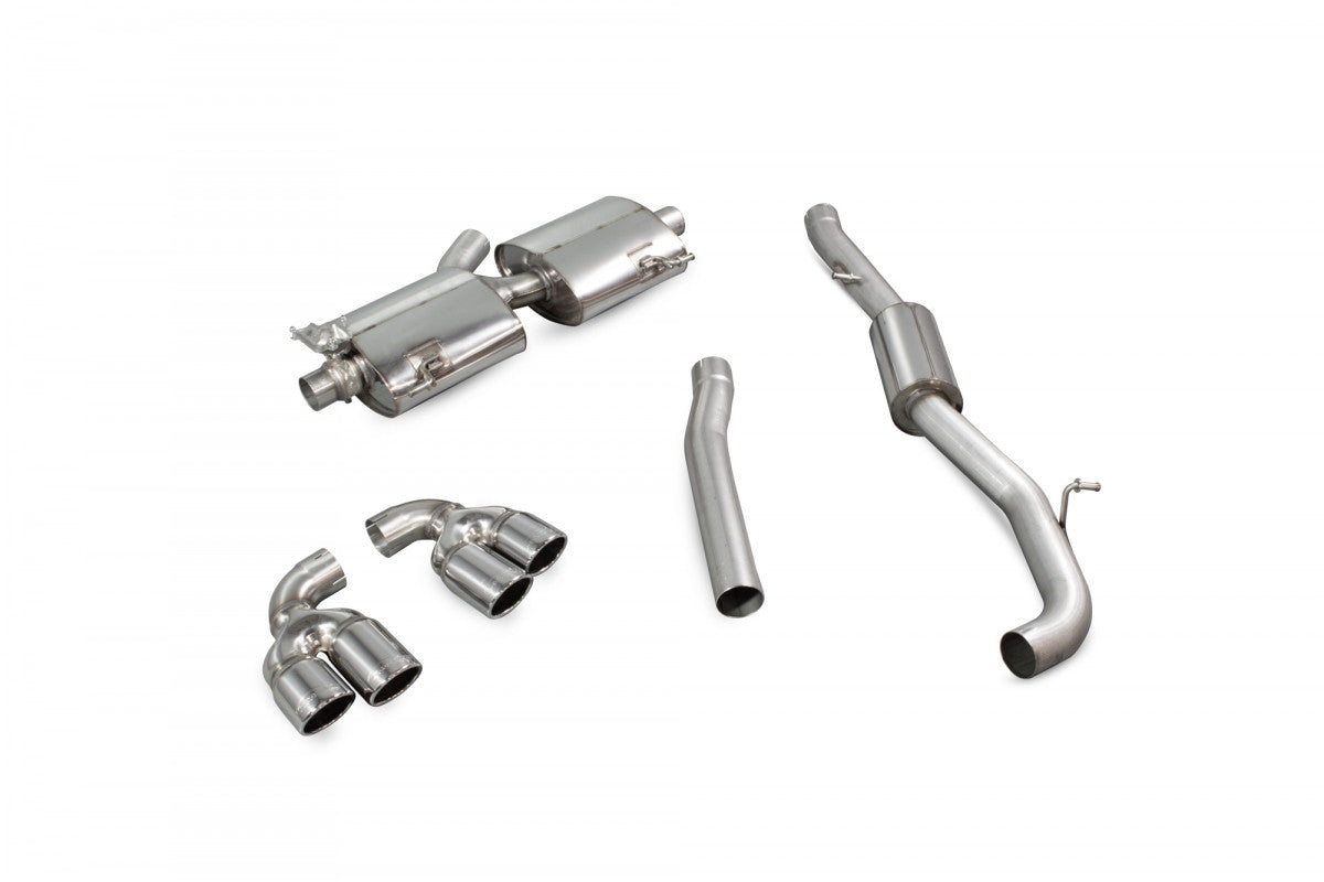 Scorpion Exhausts Cat-Back - Audi S1 2.0 TFSi Quattro Non GPF Model 2014-2018
