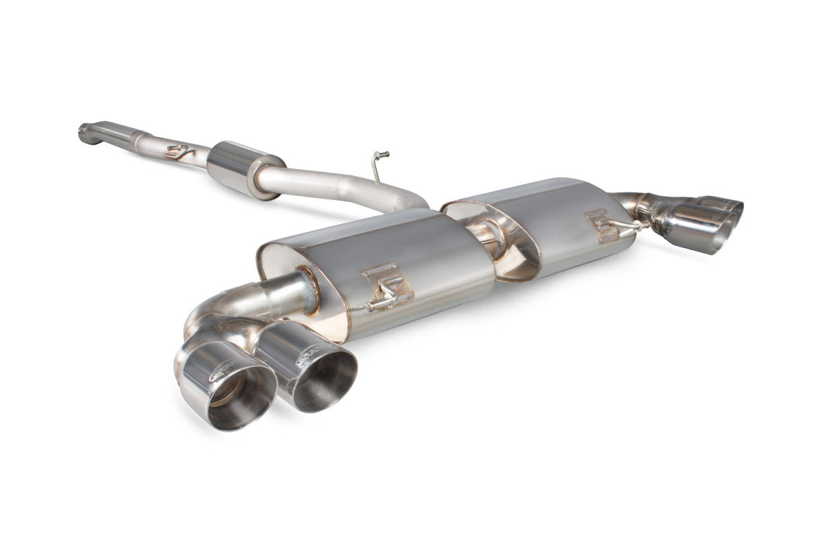 Scorpion Exhausts Cat-Back - Audi S1 2.0 TFSi Quattro Non GPF Model 2014-2018
