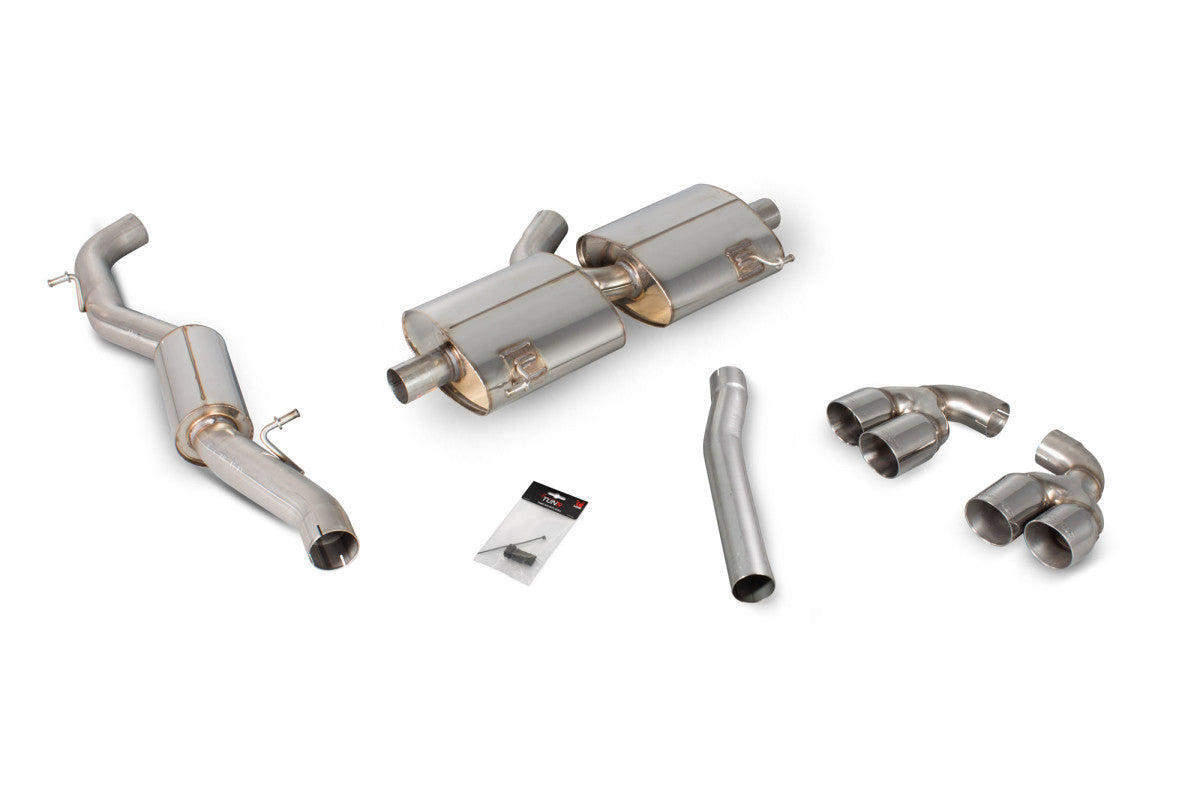 Scorpion Exhausts Cat-Back - Audi S1 2.0 TFSi Quattro Non GPF Model 2014-2018