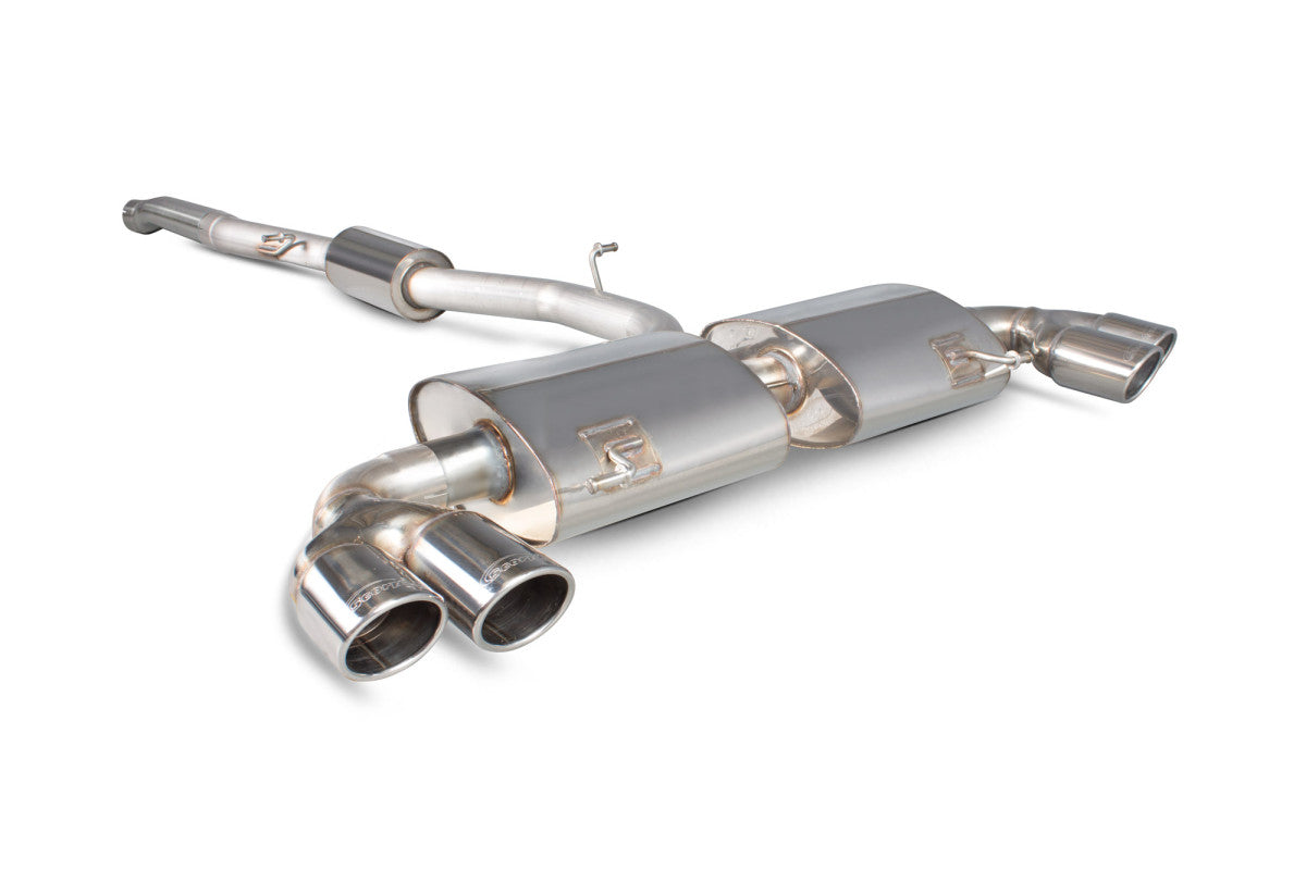 Scorpion Exhausts Cat-Back - Audi S1 2.0 TFSi Quattro Non GPF Model 2014-2018