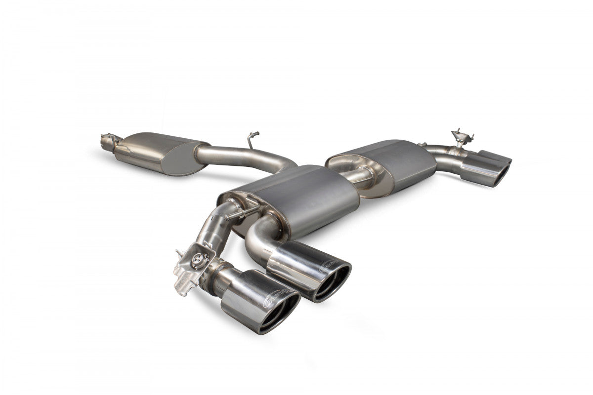 Scorpion Exhausts Cat-Back - Audi TT S MK3 Coupe Non-GPF Model 2014-2019