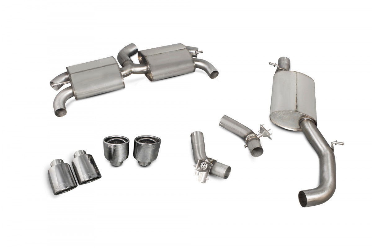 Scorpion Exhausts Cat-Back - Audi TT S MK3 Coupe Non-GPF Model 2014-2019