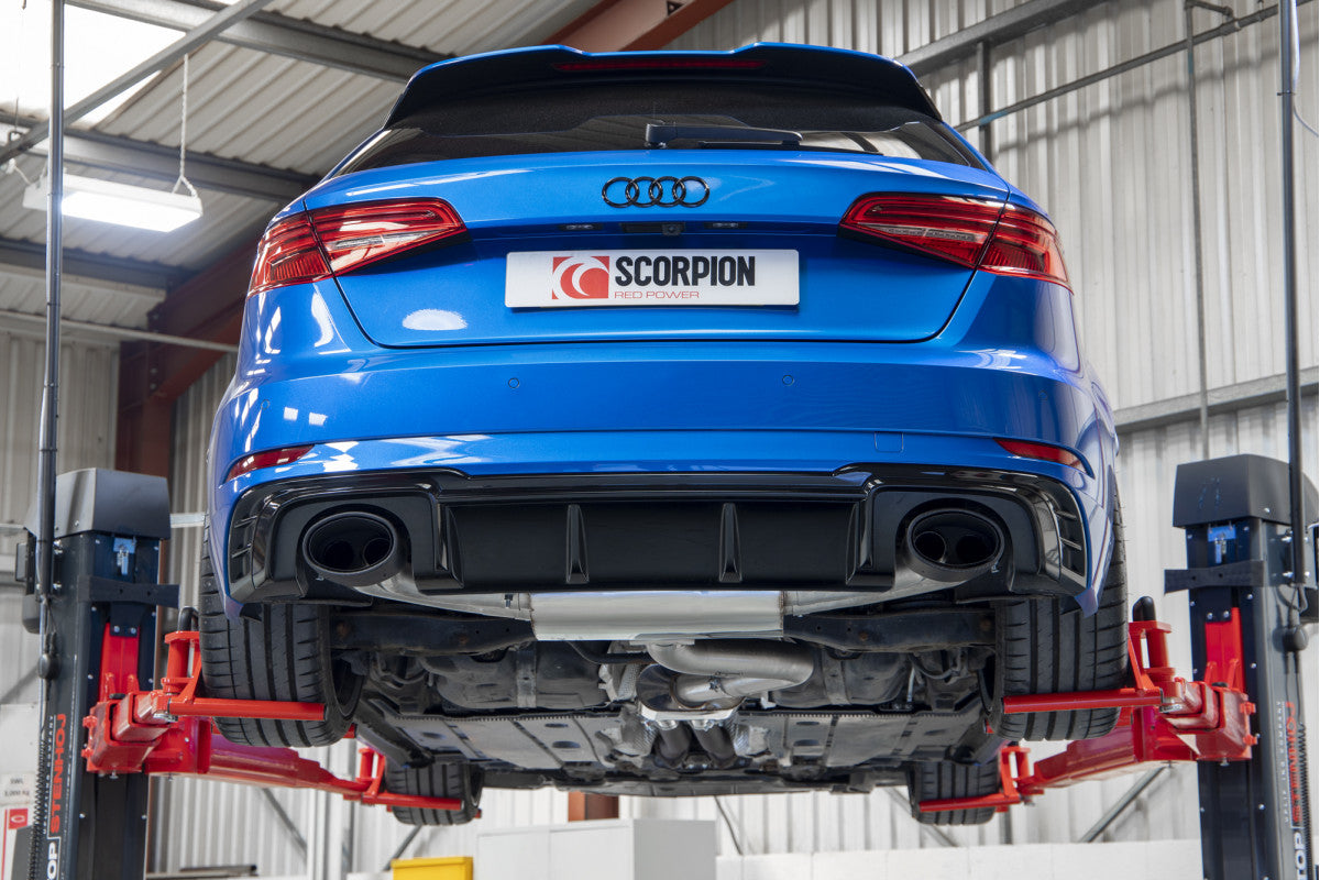 Scorpion Exhausts Cat/GPF-Back - Audi RS3 8V Sportback 19-20 Facelift GPF Model 2019-2020