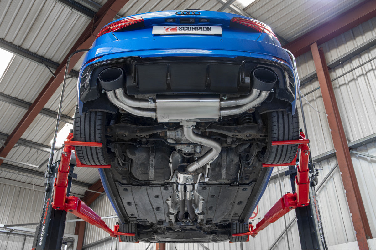 Scorpion Exhausts Cat/GPF-Back - Audi RS3 8V Sportback 19-20 Facelift GPF Model 2019-2020