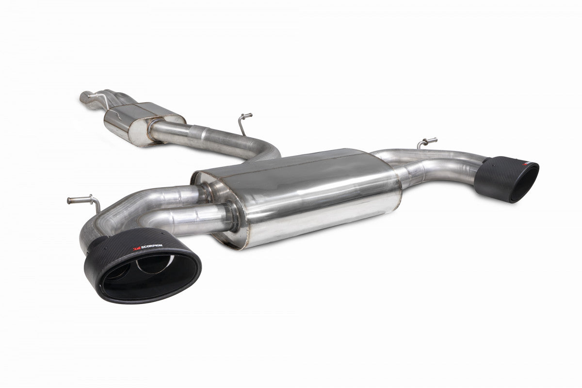 Scorpion Exhausts Cat/GPF-Back - Audi TT RS MK3 Non GPF Model 2017-2018