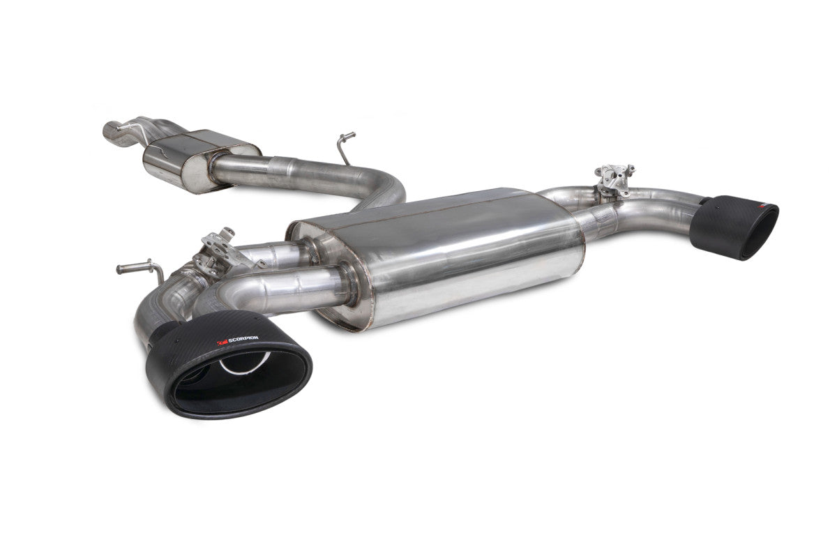 Scorpion Exhausts Cat/GPF-Back - Audi RS3 8V Saloon / Sedan 17-18 Non-GPF Model 2017-2018