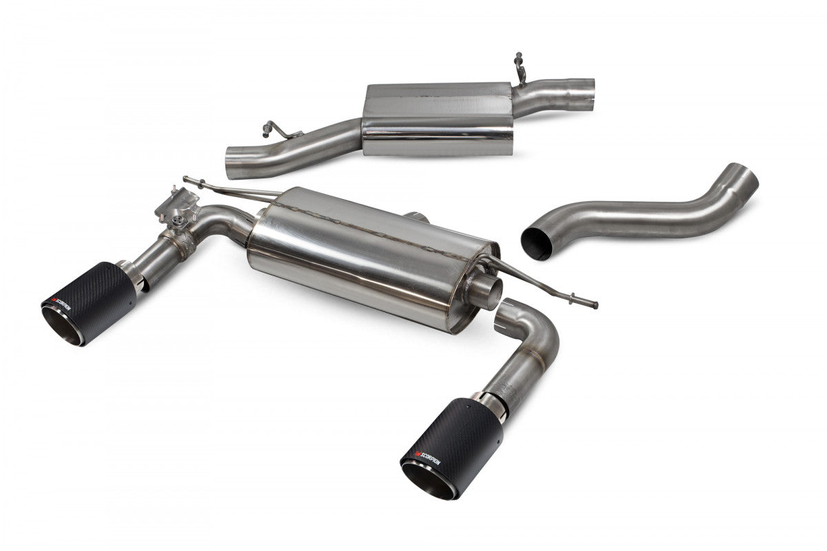 Scorpion Exhausts Cat-Back - Audi TT MK3 2.0TFSi Quattro Non-GPF Model 2014-2019