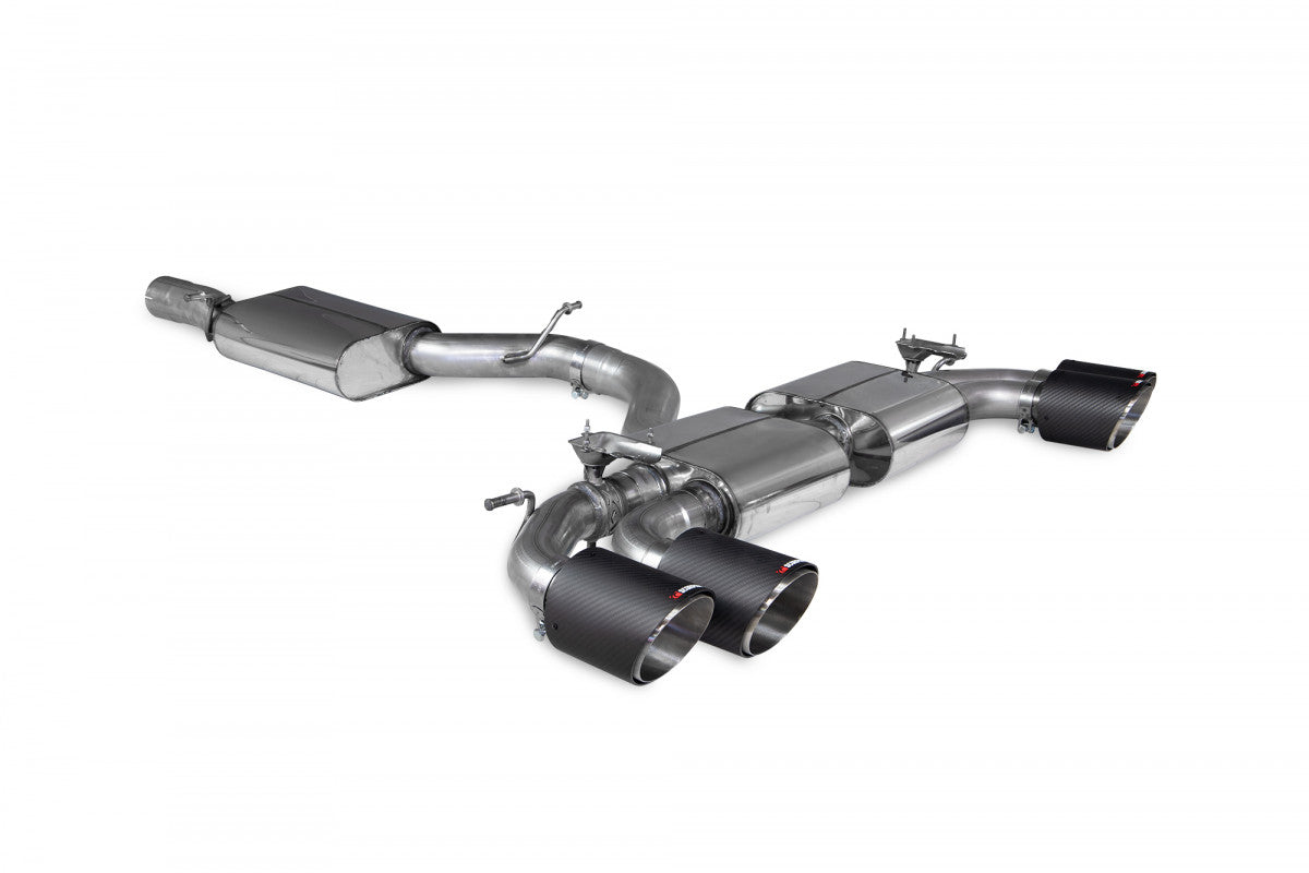 Scorpion Exhausts Cat/GPF-Back - Audi S3 2.0TFSI 8Y Quattro (Sportback) ROW 2020-2025