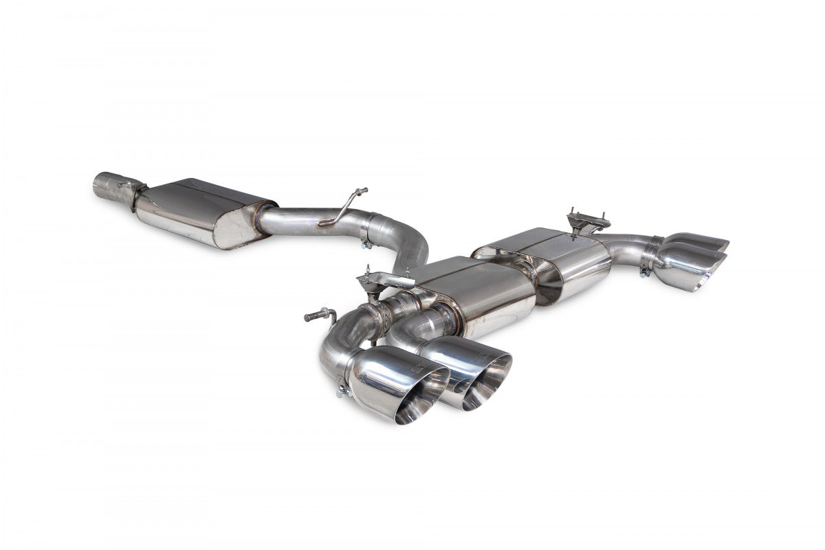 Scorpion Exhausts Cat/GPF-Back - Audi S3 2.0TFSi 8Y Quattro (Sportback) GPF Model 2020-2025