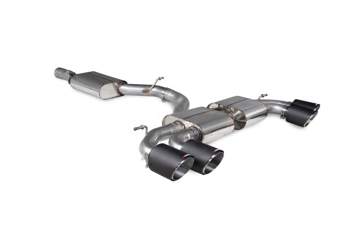 Scorpion Exhausts Cat/GPF-Back - Audi S3 2.0TFSi 8Y Quattro (Sportback) GPF Model 2020-2025
