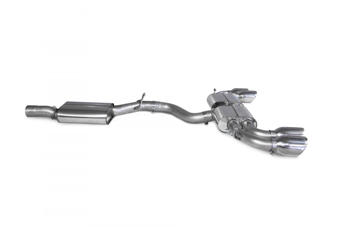 Scorpion Exhausts Cat/GPF-Back - Audi S3 2.0TFSI 8Y Quattro (Sportback) ROW 2020-2025