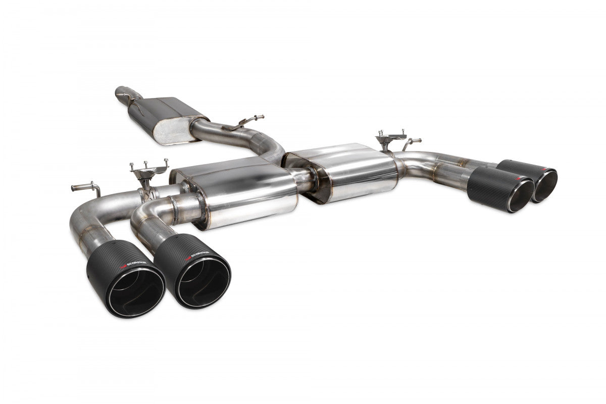 Scorpion Exhausts Cat/GPF-Back - Audi S3 2.0T 8V (Saloon) PFL 2013-2016