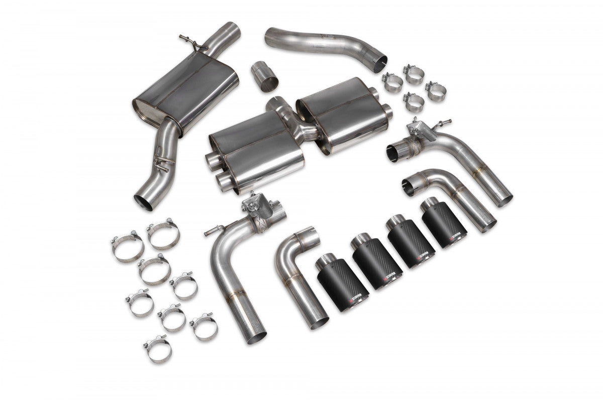 Scorpion Exhausts Cat/GPF-Back - Audi S3 2.0T 8V (Saloon) PFL 2013-2016
