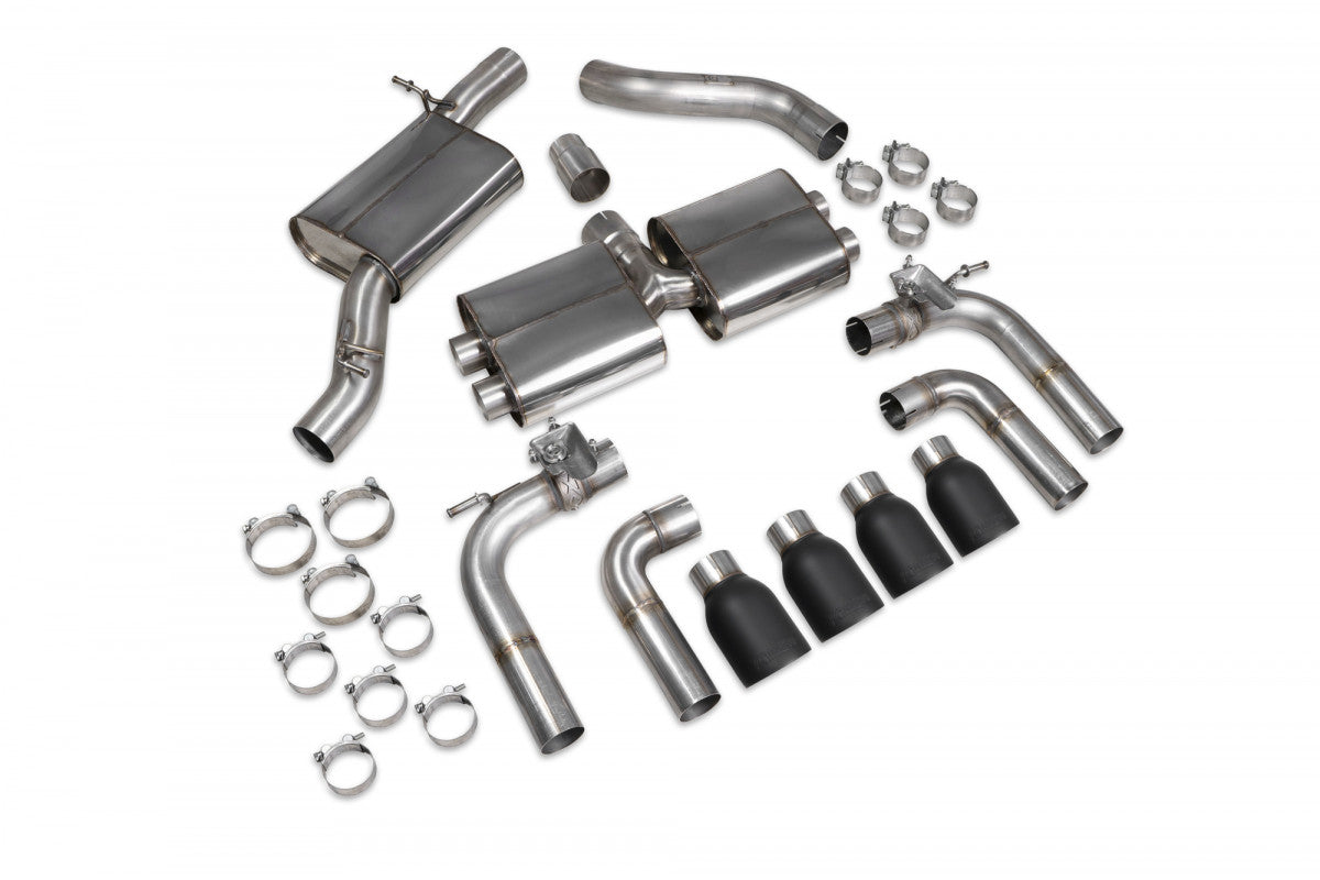 Scorpion Exhausts Cat/GPF-Back - Audi S3 2.0T 8V (Saloon) Facelift Non-GPF Model 2016-2018