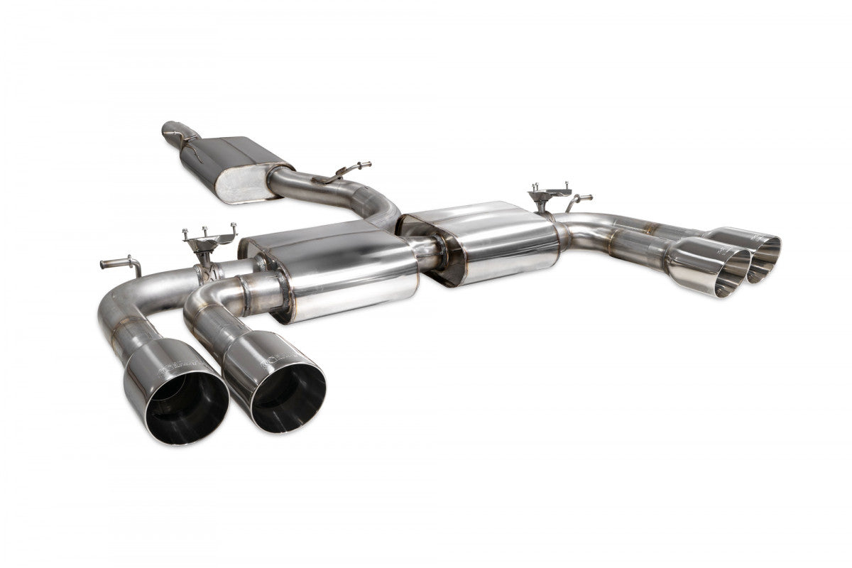 Scorpion Exhausts Cat/GPF-Back - Audi S3 2.0T 8V (Saloon) Facelift Non-GPF Model 2016-2018
