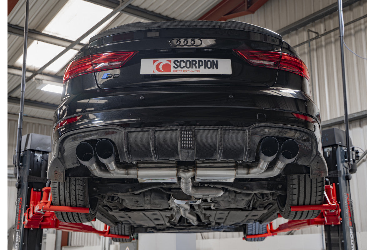 Scorpion Exhausts Cat/GPF-Back - Audi S3 2.0T 8V (Saloon) Facelift GPF Model 2019-2020