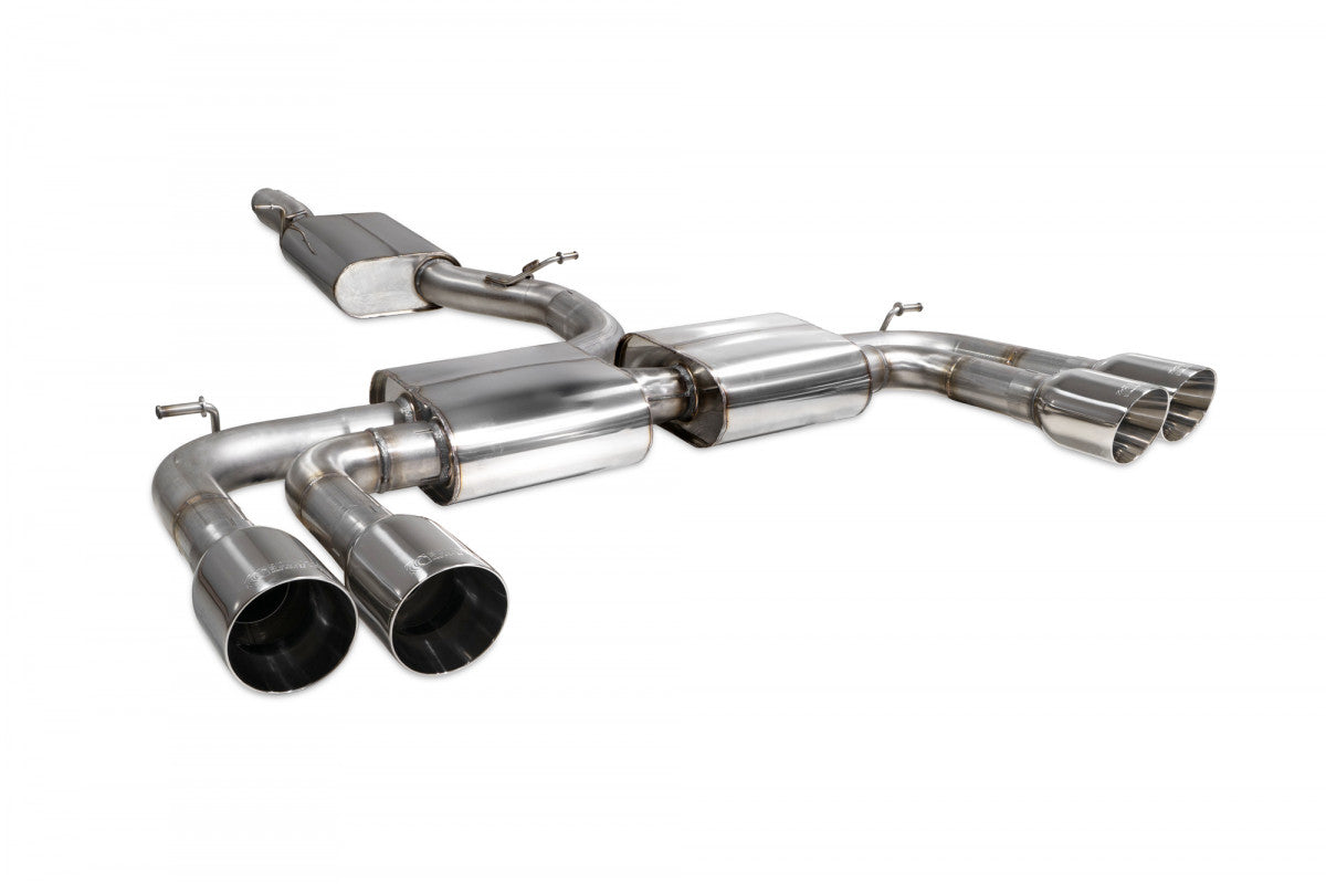 Scorpion Exhausts Cat/GPF-Back - Audi S3 2.0T 8V (Saloon) Facelift GPF Model 2019-2020