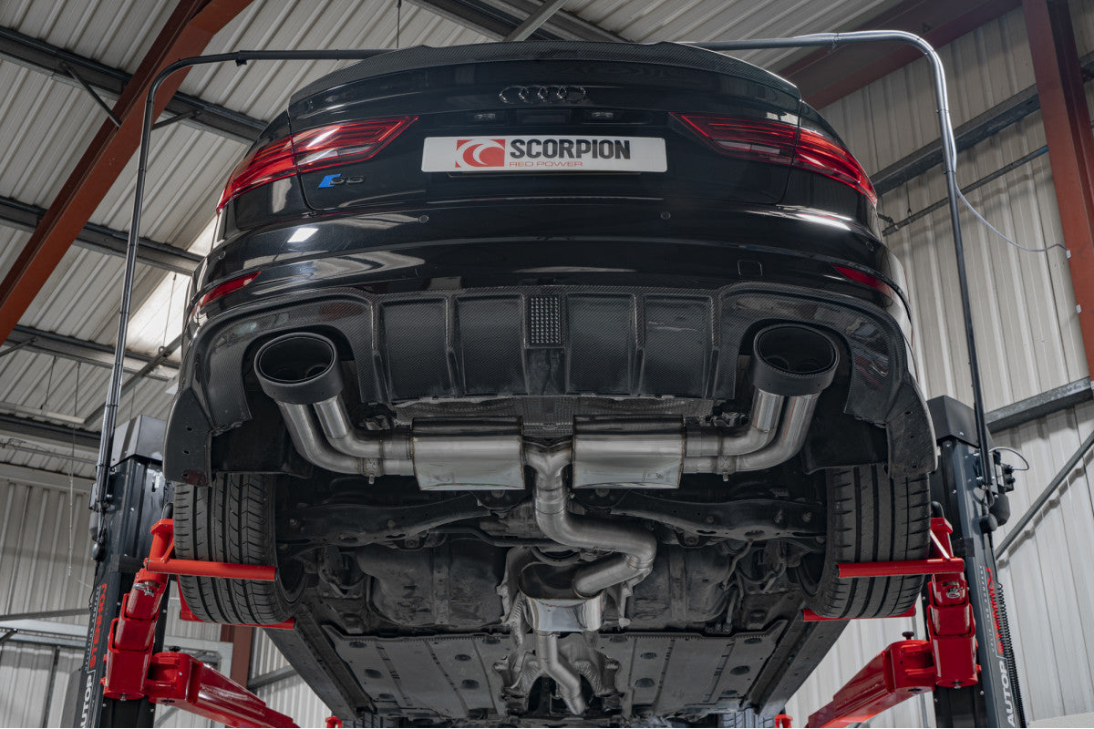 Scorpion Exhausts Cat/GPF-Back - Audi S3 2.0T 8V (Saloon) Facelift GPF Model 2019-2020