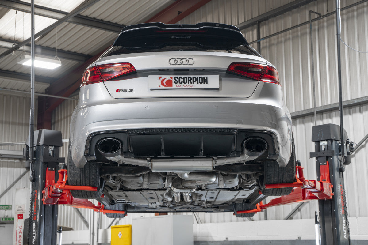 Scorpion Exhausts Cat-Back - Audi RS3 8V Sportback 15-17 PFL 2015-2017