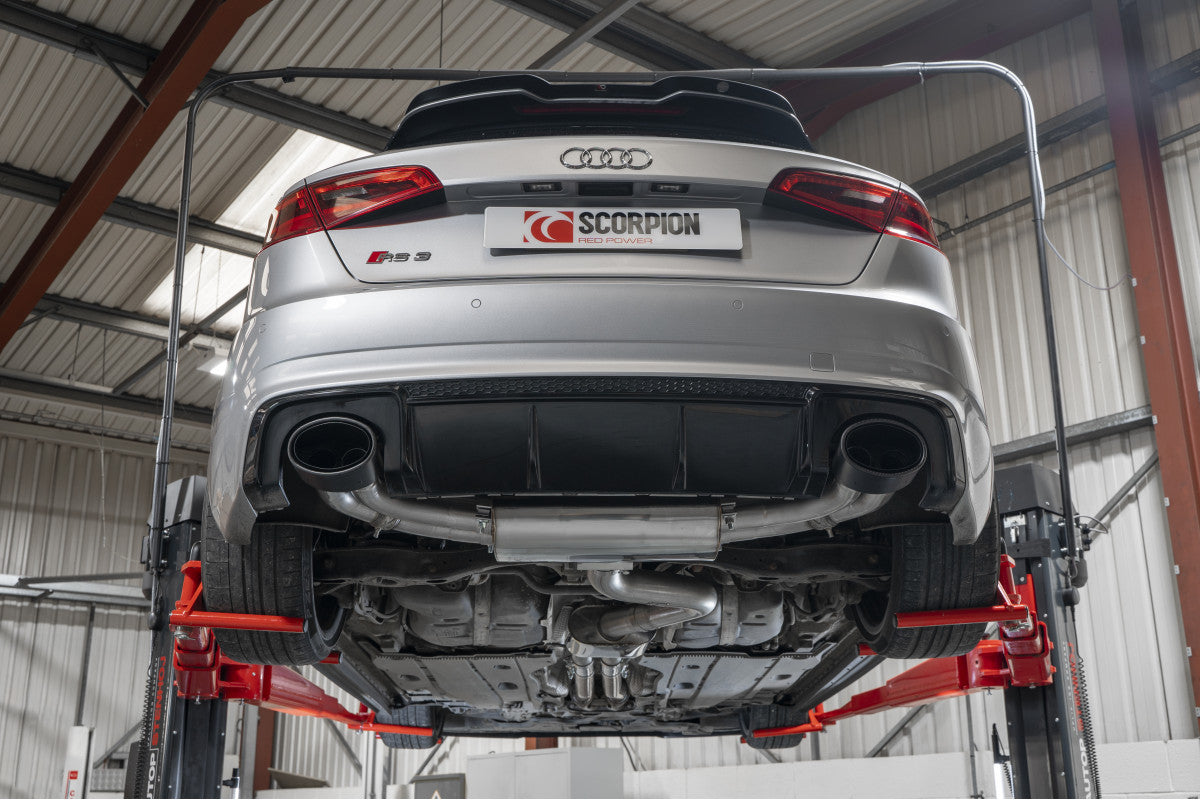 Scorpion Exhausts Cat-Back - Audi RS3 8V Sportback 15-17 PFL 2015-2017