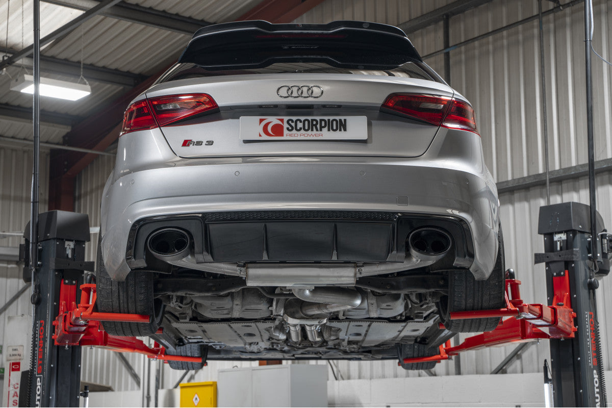 Scorpion Exhausts Cat-Back - Audi RS3 8V Sportback 15-17 PFL 2015-2017
