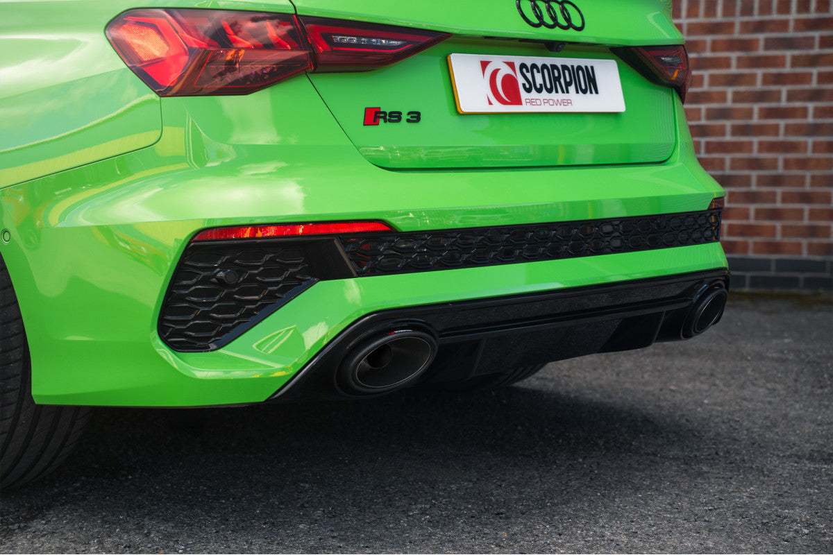 Scorpion Exhausts Tailpipe Kit - Audi RS3 8Y Saloon / Sedan 21-Current GPF Model 2021-2025