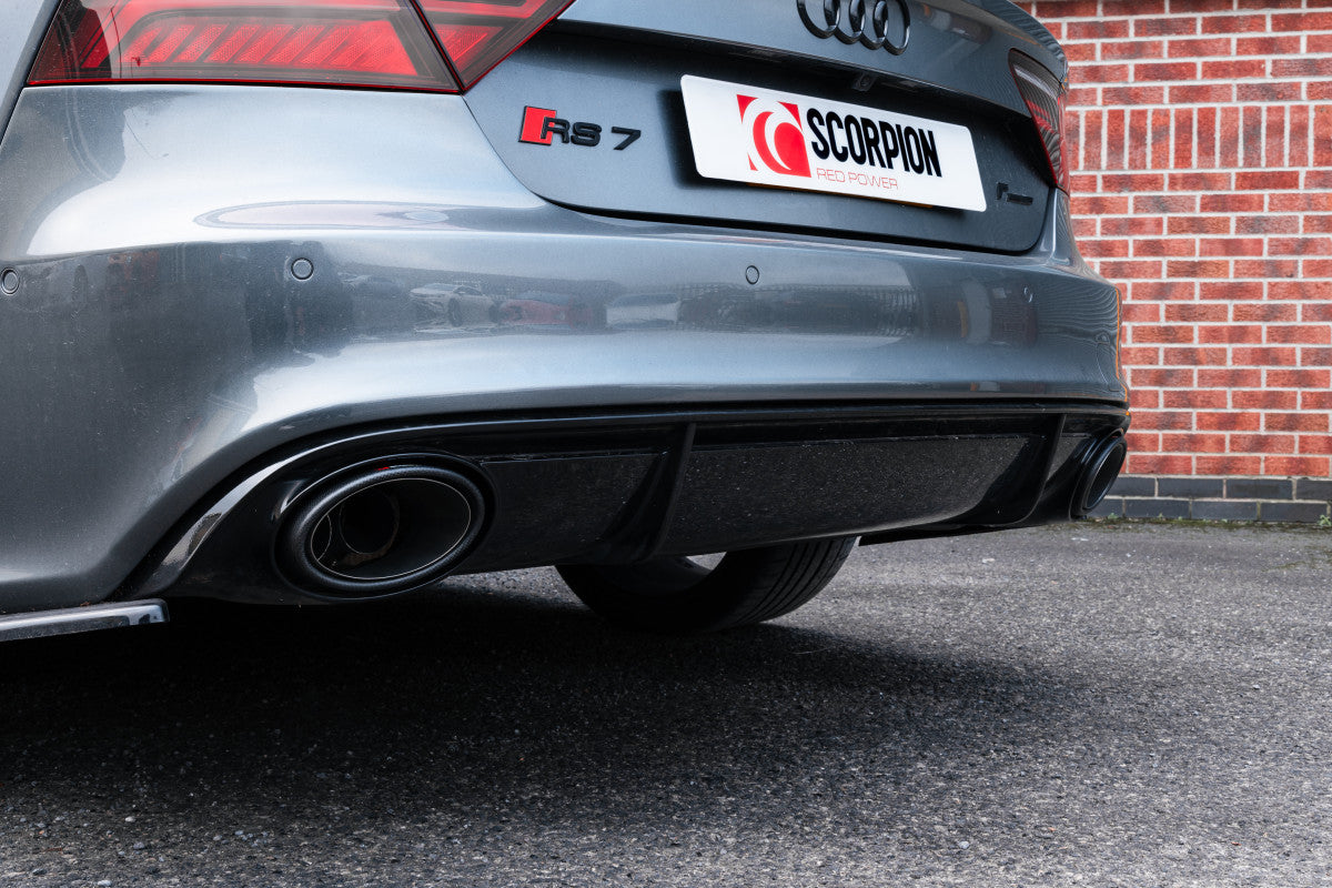 Scorpion Exhausts Half System - Audi RS7 C7 4.0 TFSI Biturbo Quattro 2013-2018