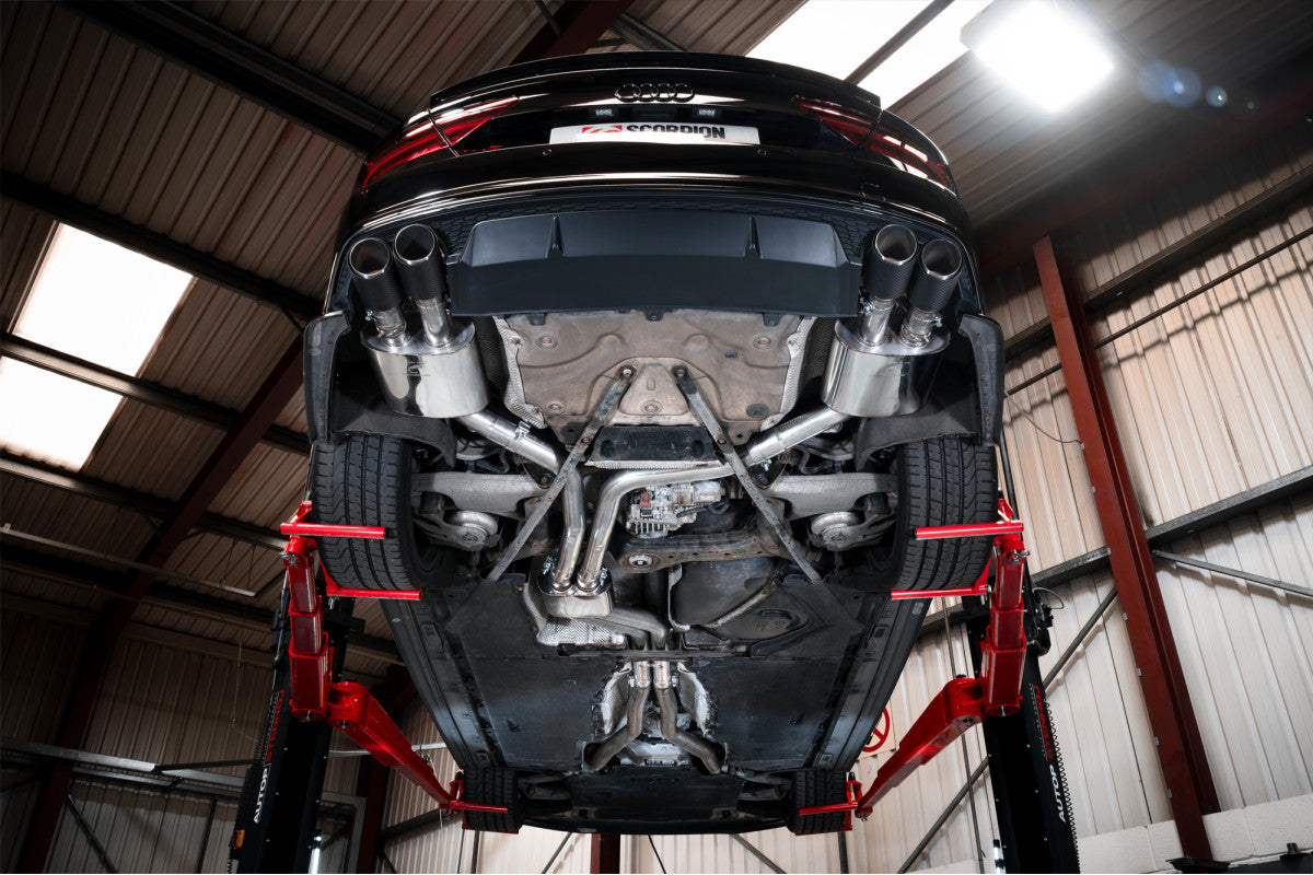 Scorpion Exhausts Half System - Audi S7 C7 4.0 TFSI Biturbo Quattro 2012-2018